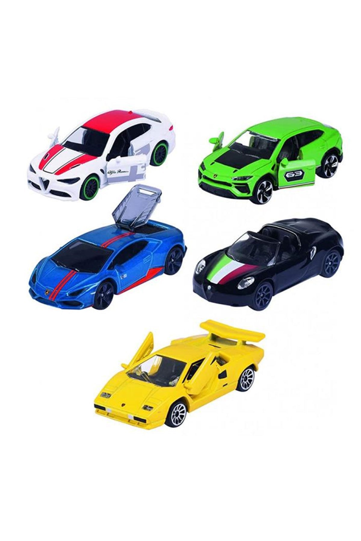 Simba Dream Cars İtaly, 5 Pieces Giftpack