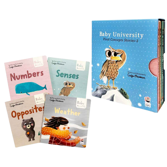 Sincap Kitap Baby University First Concept Stories 2 (4 Book)
