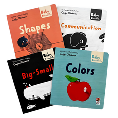 Sincap Kitap Baby University First Concepts Stories (4 Book)