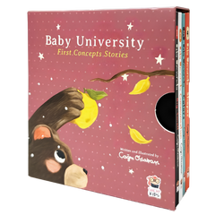 Sincap Kitap Baby University First Concepts Stories (4 Book)
