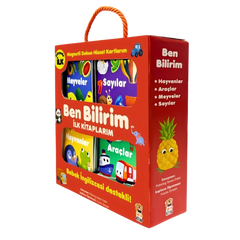 Sincap Kitap Ben Bilirim İngilizce Destekli İlk Kitaplarım Magnetli ve Dokun Hisset Kartlı