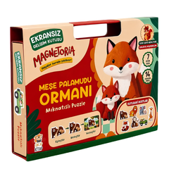 Sincap Kitap Magnetoria Meşe Palamudu Ormanı Mıknatıstlı Kitap