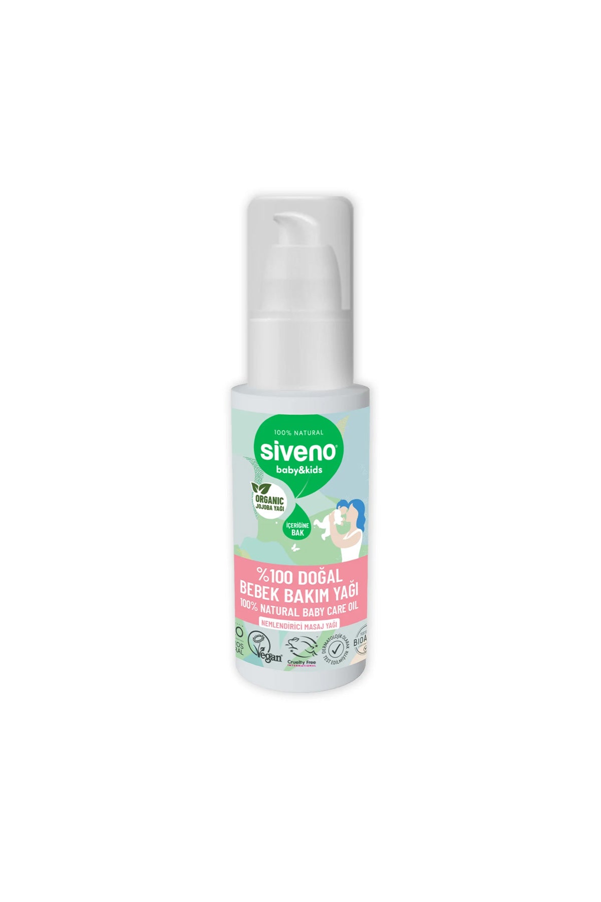 Siveno %100 Doğal Bebek Yağı 50ml