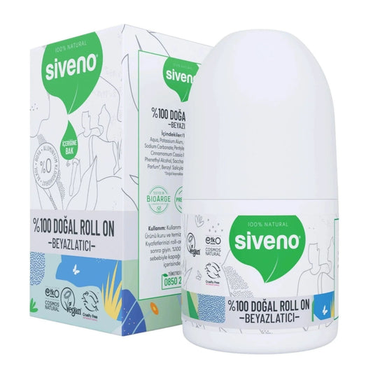 Siveno %100 Doğal Roll-On Beyazlatıcı