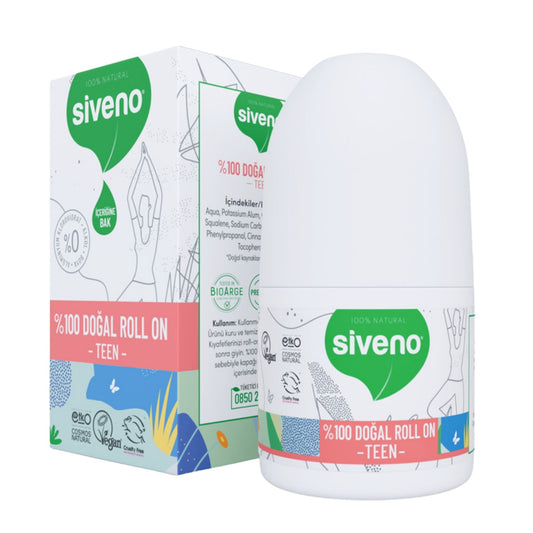 Siveno %100 Doğal Roll-On Teen Pink 50ml