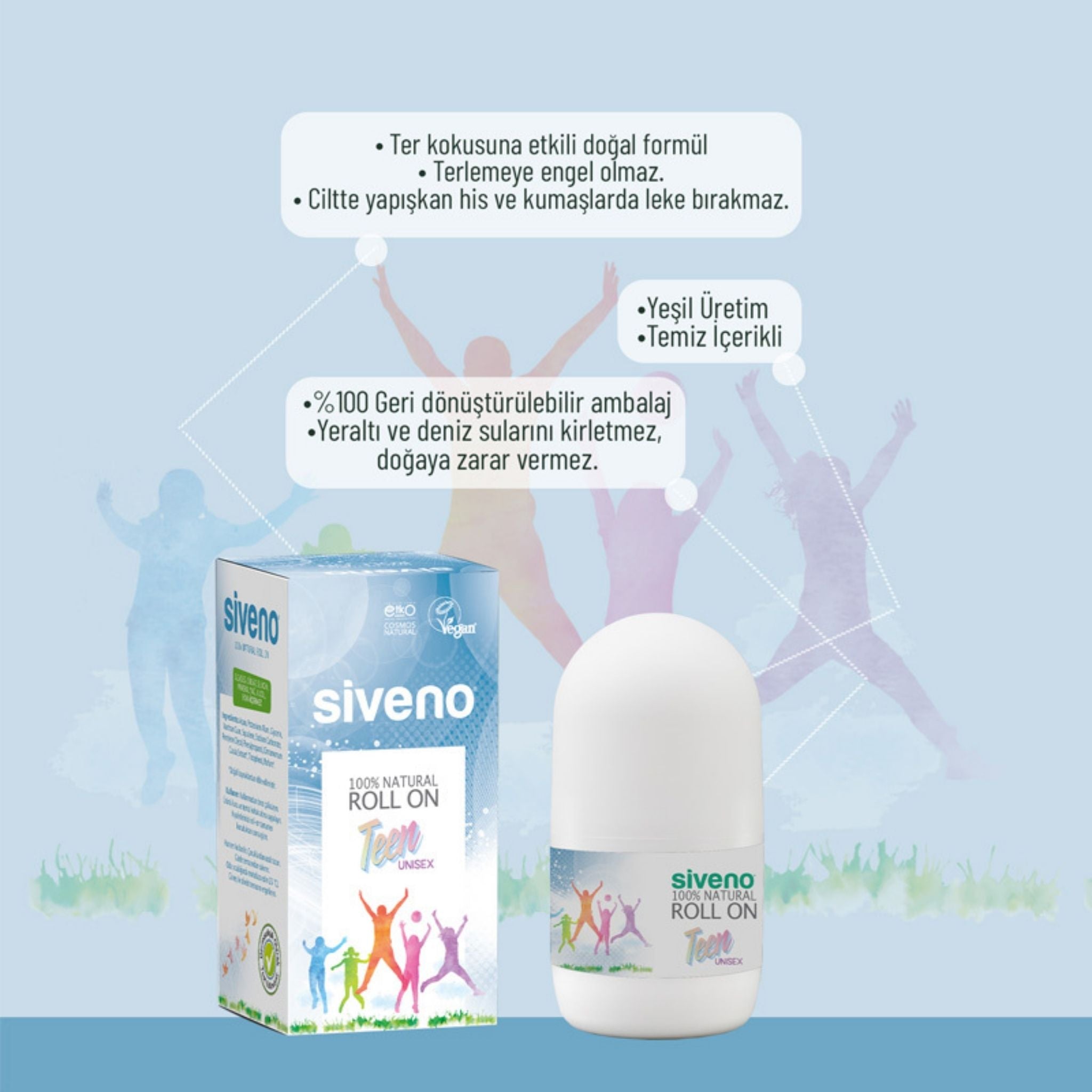 Siveno %100 Doğal Roll-On Unisex