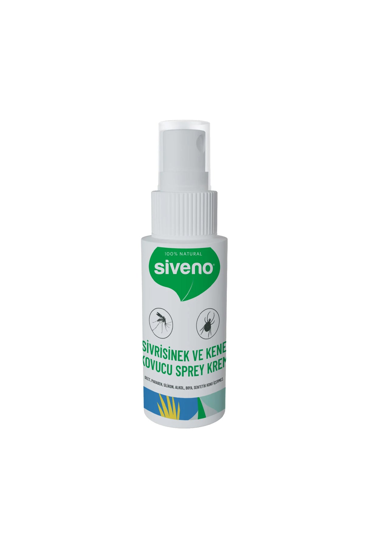 Siveno %100 Doğal Sivrisinek ve Kene Kovucu Sprey Krem 50ml