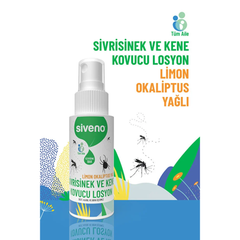 Siveno %100 Doğal Sivrisinek ve Kene Kovucu Sprey Krem 50ml