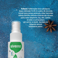 Siveno %100 Doğal Sivrisinek ve Kene Kovucu Sprey Krem 50ml