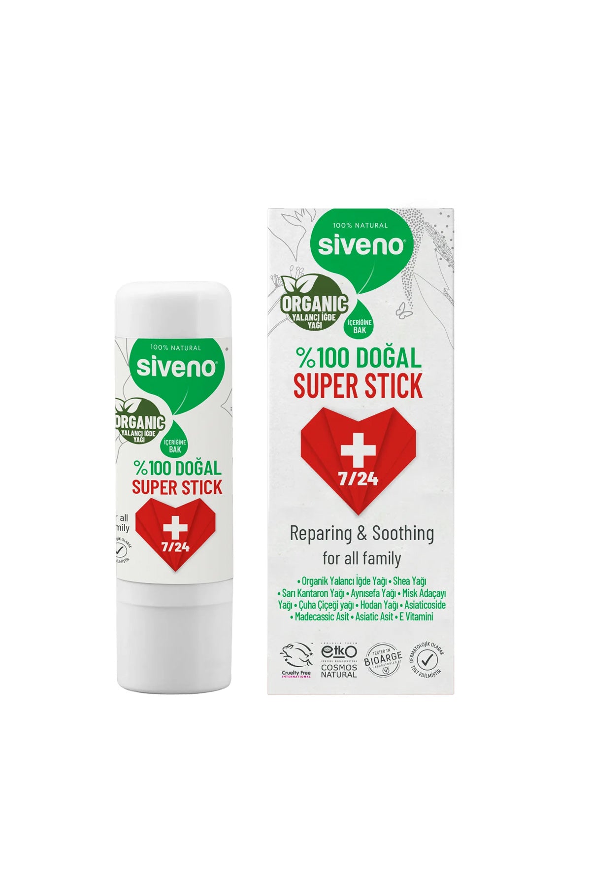 Siveno %100 Doğal Süper Stick