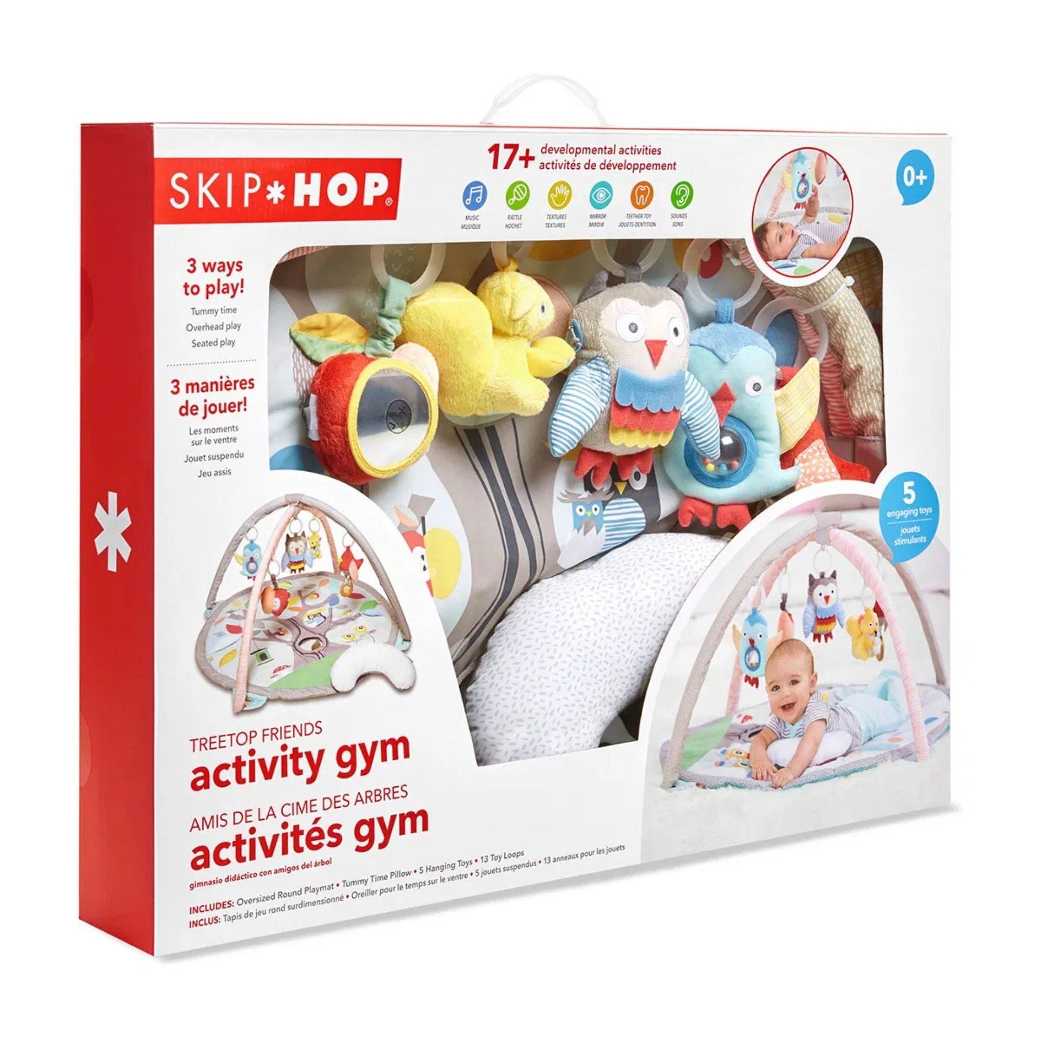 Skip Hop Aktivite Oyun Halısı Treetop Gri