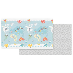 Skip Hop Çift Taraflı Oyun Halısı Harita