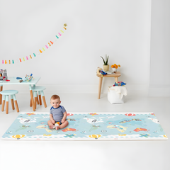 Skip Hop Çift Taraflı Oyun Halısı Harita