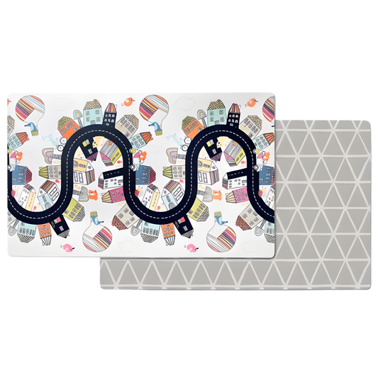 Skip Hop Çift Taraflı Oyun Halısı Köy