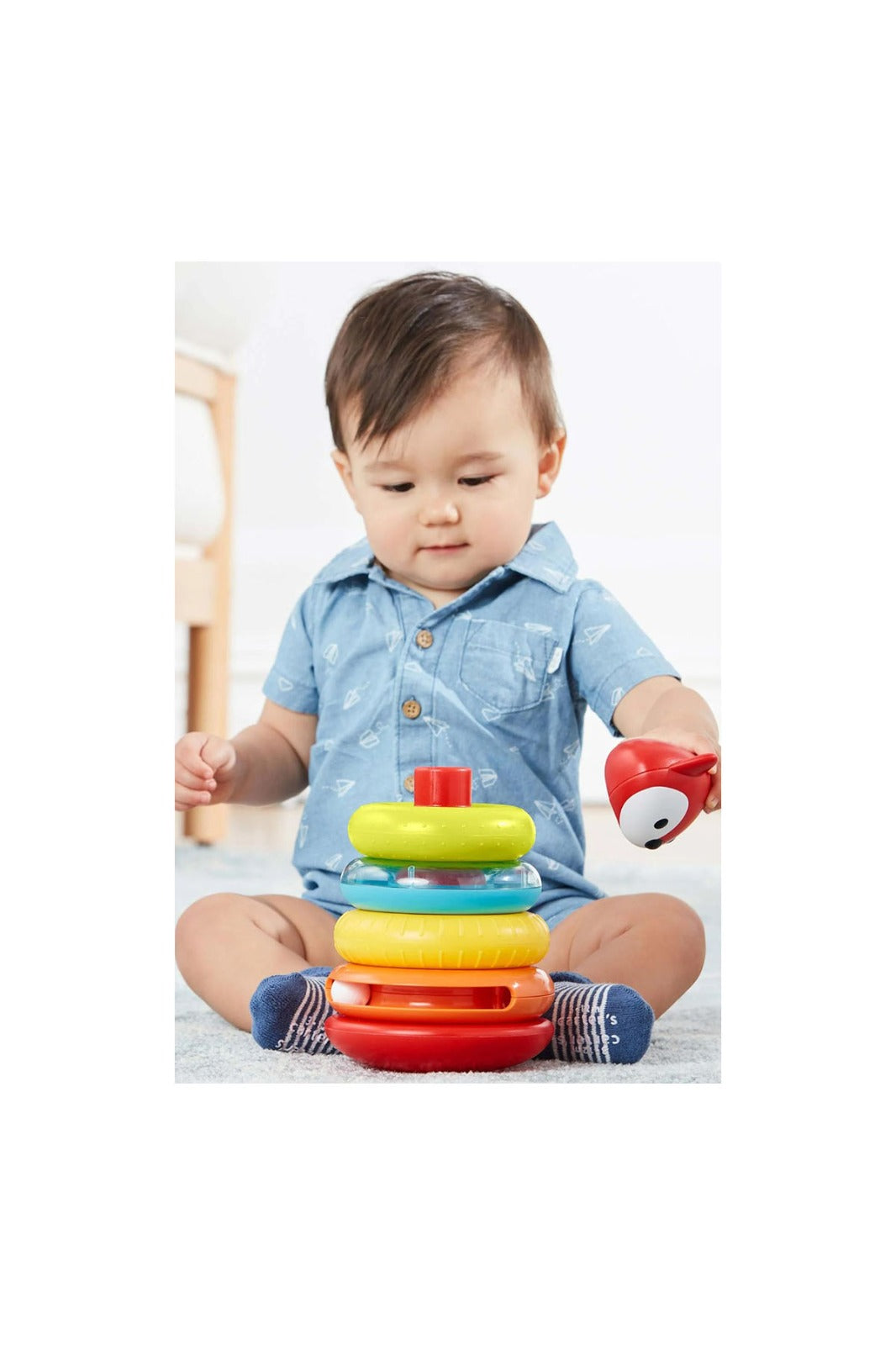 Skip Hop E&M Sıralama Ve Dizme Oyuncağı Tilki
