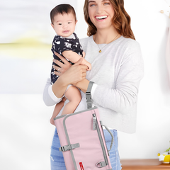 Skip Hop Pronto Orijinal Alt Açma Çantası Pembe