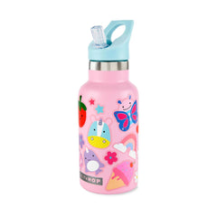 Skip Hop Spark Style Paslanmaz Çelik Stickerlı Suluk Pembe