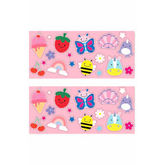 Skip Hop Spark Style Paslanmaz Çelik Stickerlı Suluk Pembe