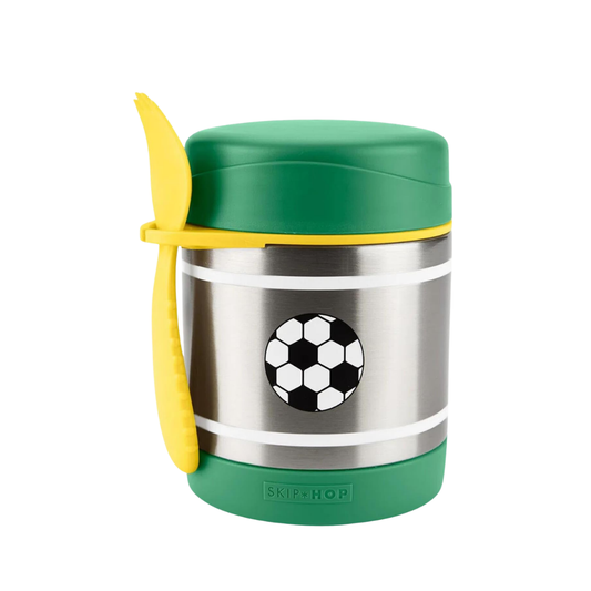 Skip Hop Spark Style Paslanmaz Çelik Termos Futbol