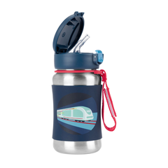 Skip Hop Spark Style Pipetli Paslanmaz Çelik Suluk Tren 350ml