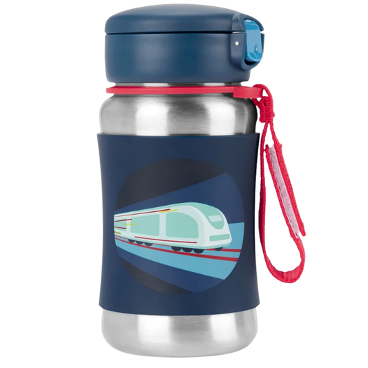 Skip Hop Spark Style Pipetli Paslanmaz Çelik Suluk Tren 350ml