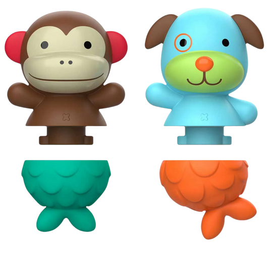 Skip Hop Zoo Banyo Oyuncağı Maymun Köpek