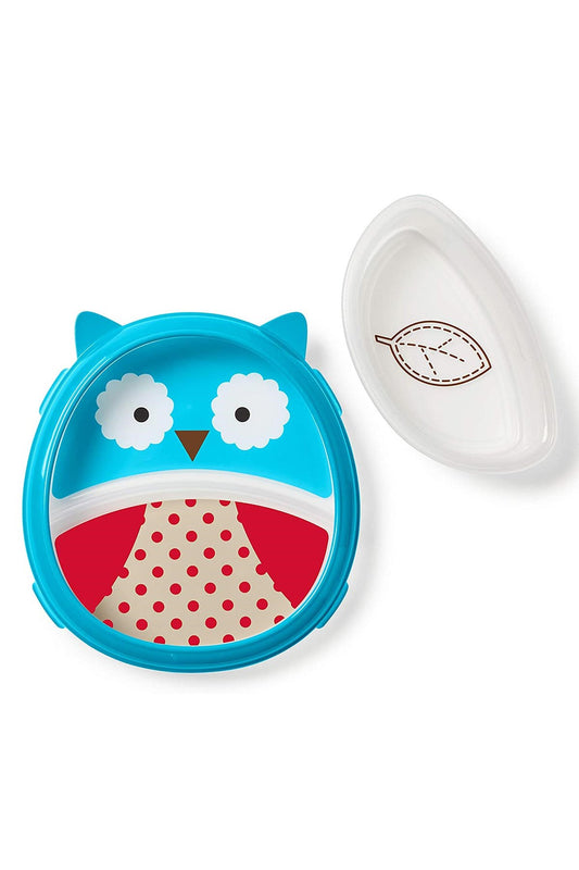 Skip Hop Zoo Kaydırmaz Bölmeli Alıştırma Seti Baykuş