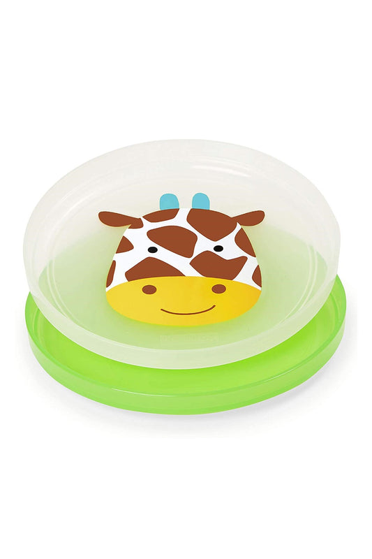 Skip Hop Zoo Kaydırmaz Tabak Seti Zürafa 2'li Set
