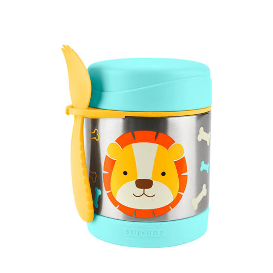 Skip Hop Zoo Paslanmaz Çelik Termos Aslan