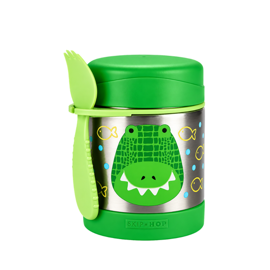 Skip Hop Zoo Paslanmaz Çelik Termos Timsah 325ml