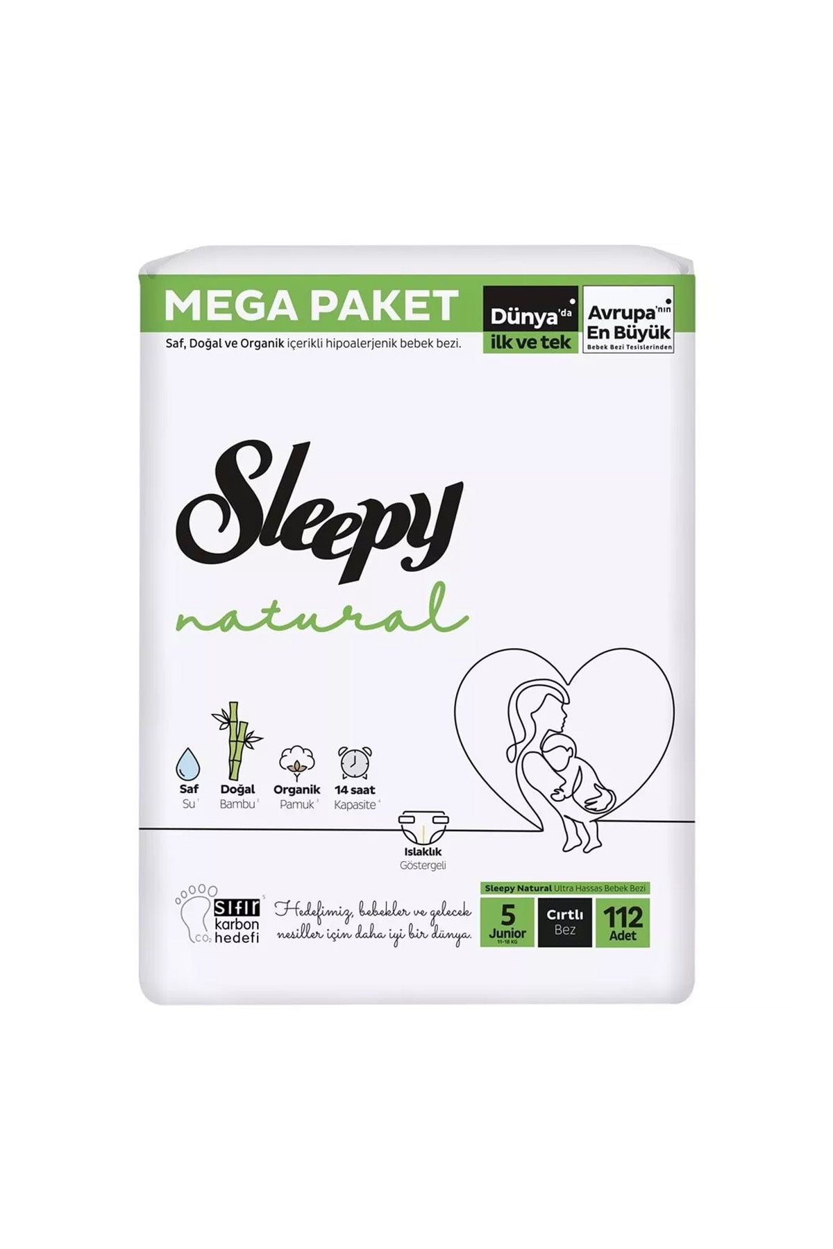 Sleepy Natural Mega Fırsat Junior 112 ( 5 Numara )