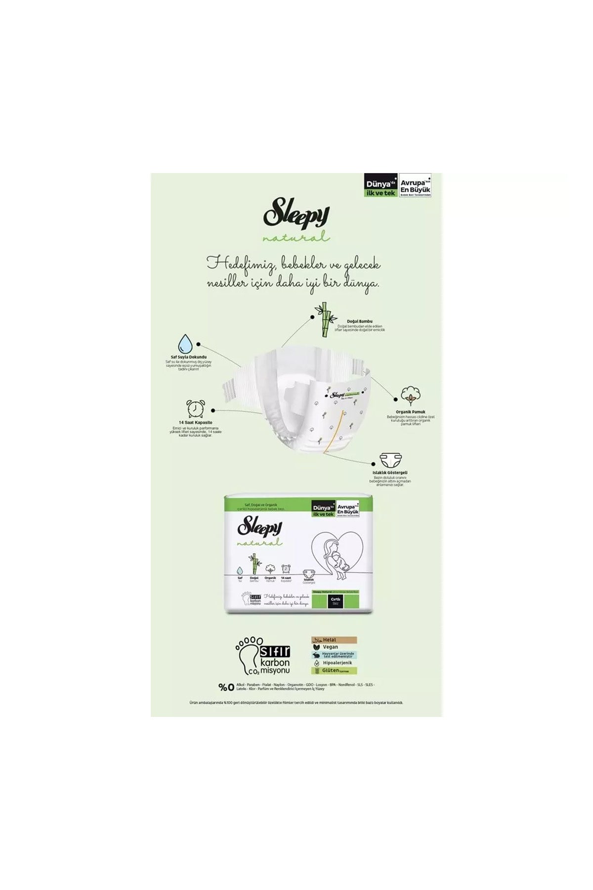 Sleepy Natural Mega Fırsat Maxi 152 ( 4 Numara )