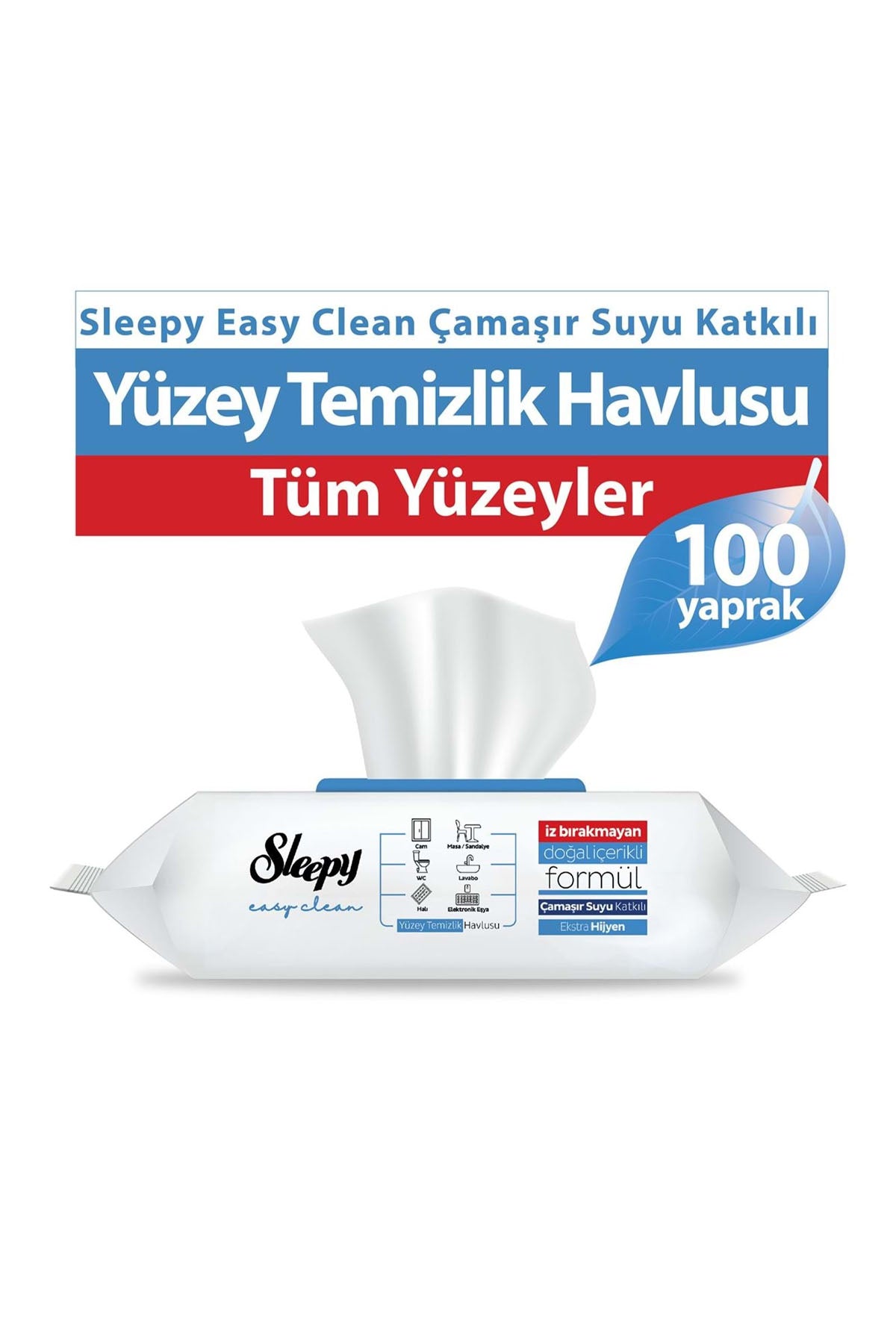 Sleepy Yüzey Temizlik Havlusu 100 Yaprak