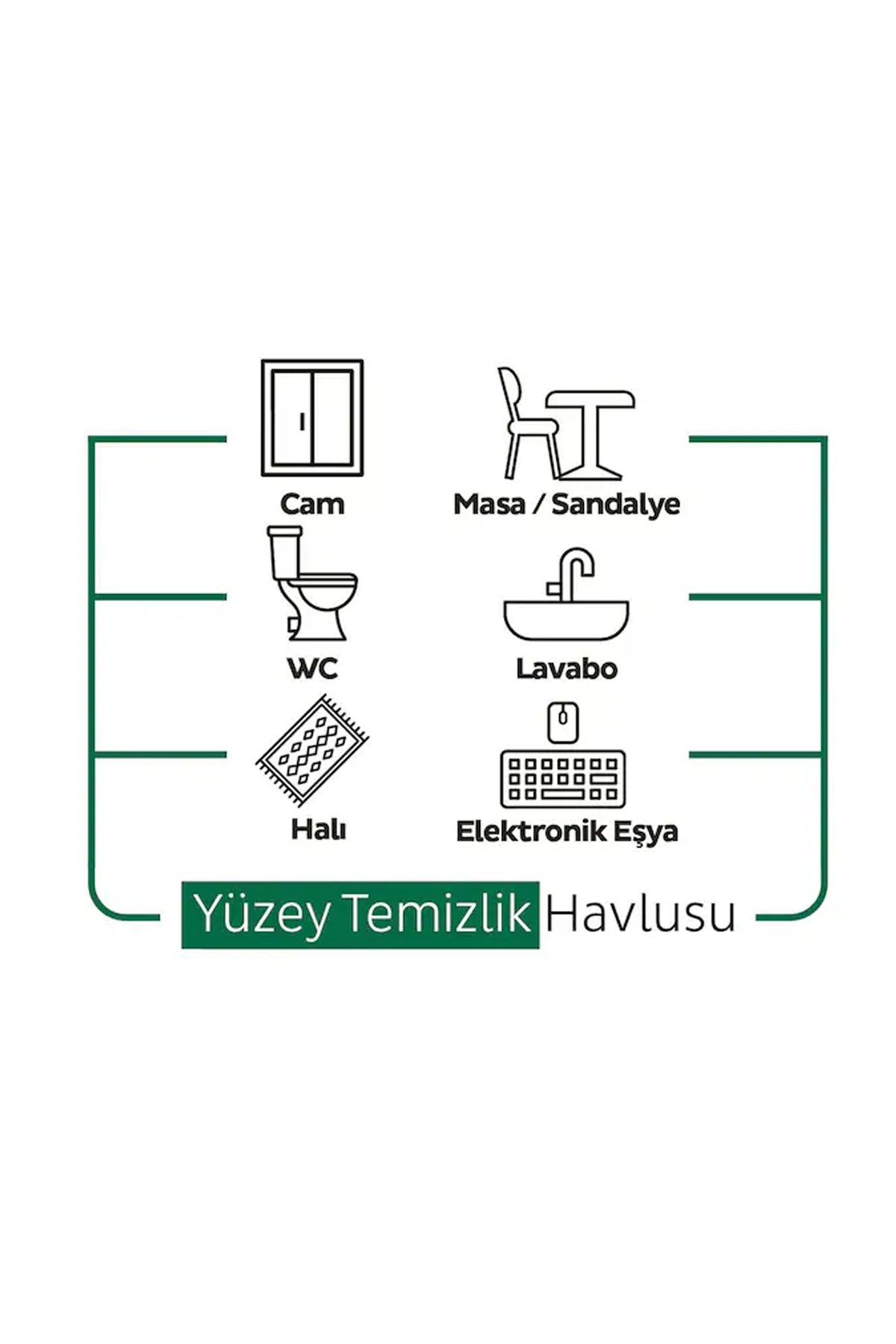 Sleepy Yüzey Temizlik Havlusu 100 Yaprak