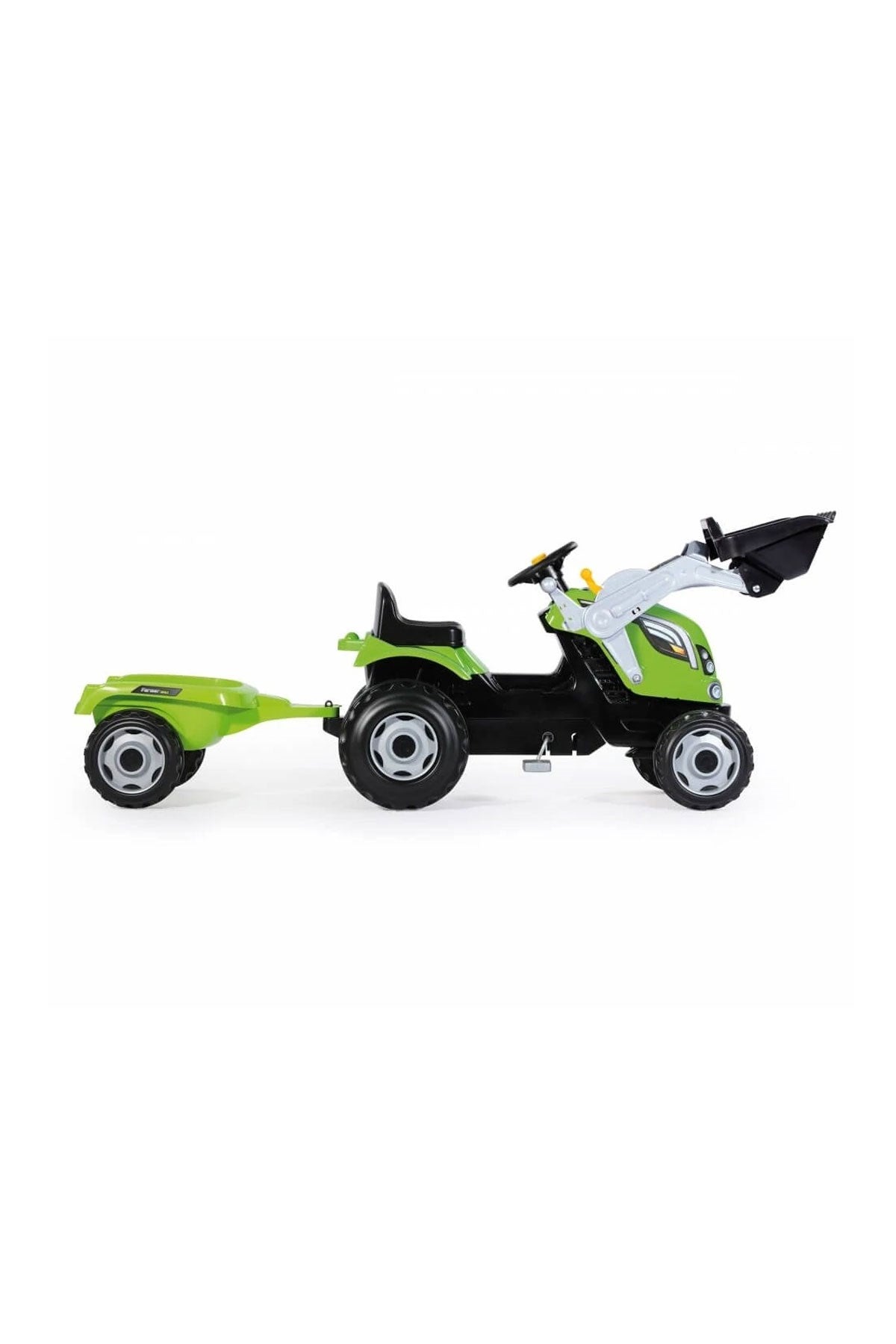 Smoby Kepçeli Römorklu Pedallı Traktör - Welcome Baby