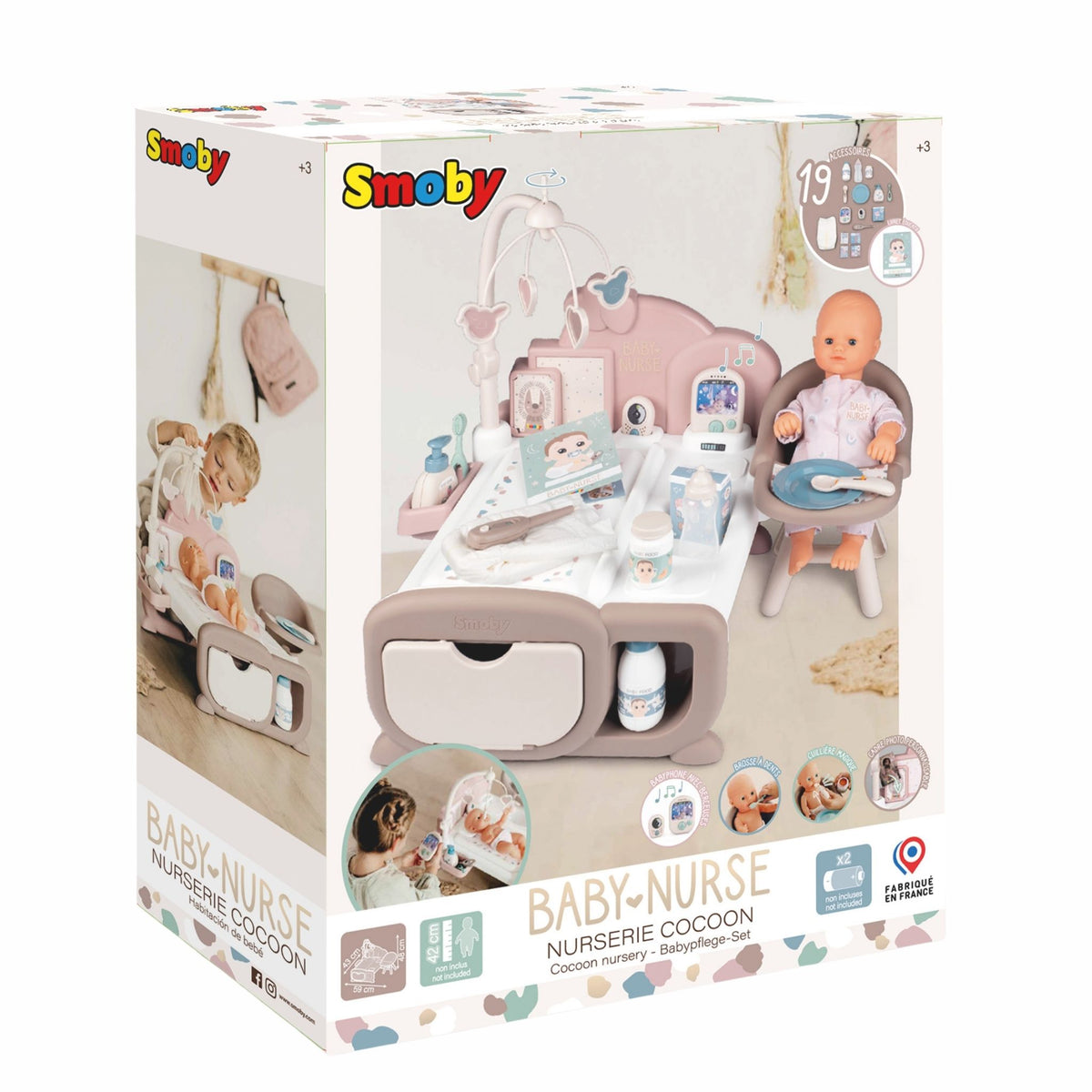 Smoby Baby Nurse Bebek Oyun Seti