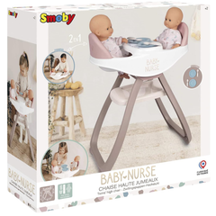 Smoby Baby Nurse İkiz Bebek Oyuncak Mama Sandalyesi