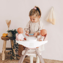 Smoby Baby Nurse İkiz Bebek Oyuncak Mama Sandalyesi