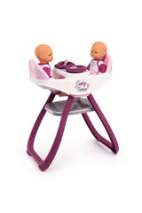 Smoby Baby Nurse İkiz Bebek Oyuncak Mama Sandalyesi - Welcome Baby