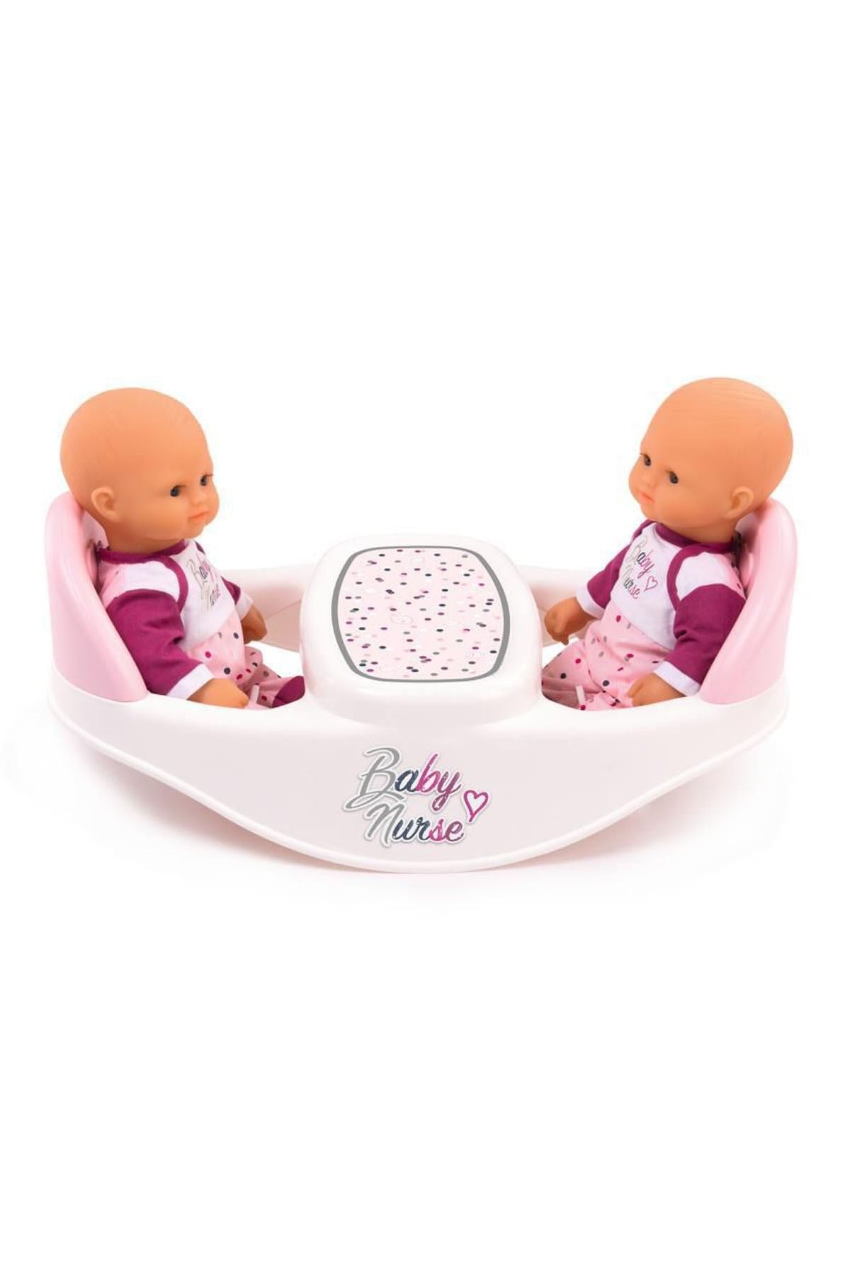 Smoby Baby Nurse İkiz Bebek Oyuncak Mama Sandalyesi - Welcome Baby