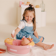 Smoby Baby Nurse Işıklı Fonksiyonlu Oyuncak Bebek Küveti