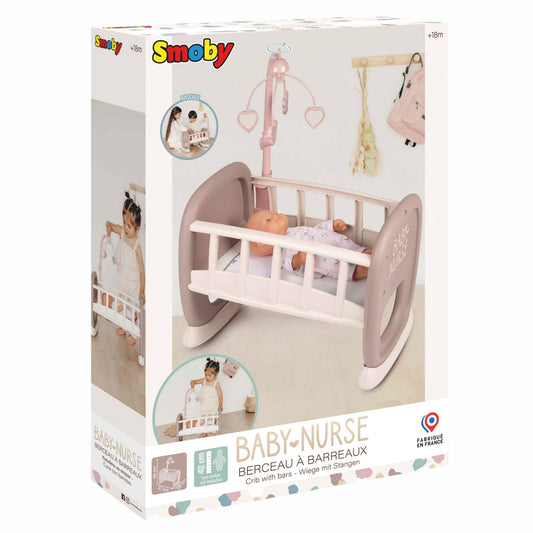Smoby Baby Nurse Oyuncak Bebek Dönenceli Beşik