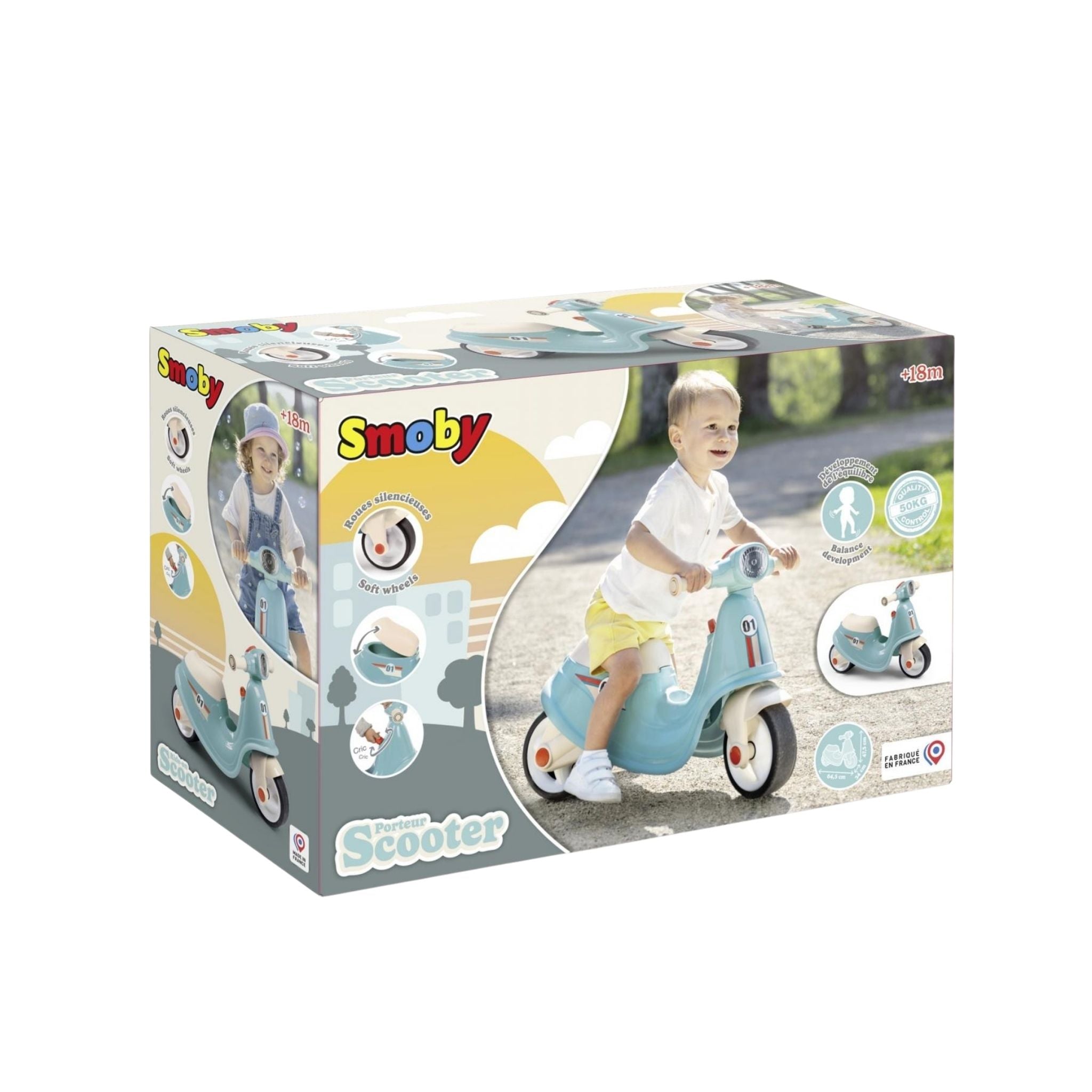 Smoby Bingit Scooter Mavi