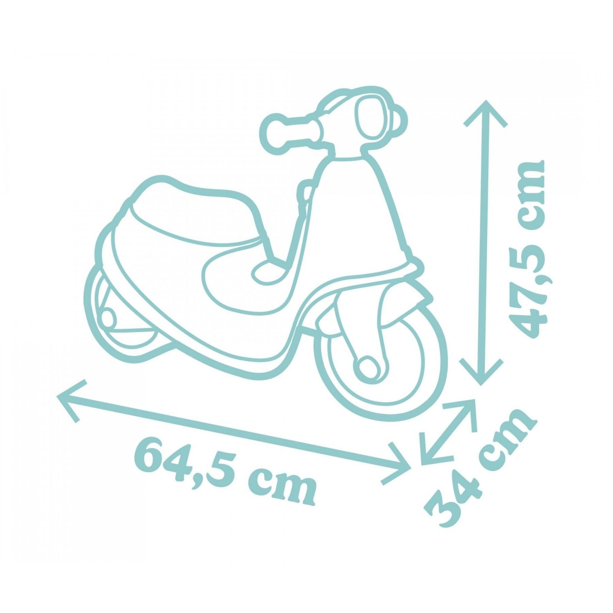 Smoby Bingit Scooter Mavi