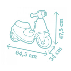 Smoby Bingit Scooter Mavi