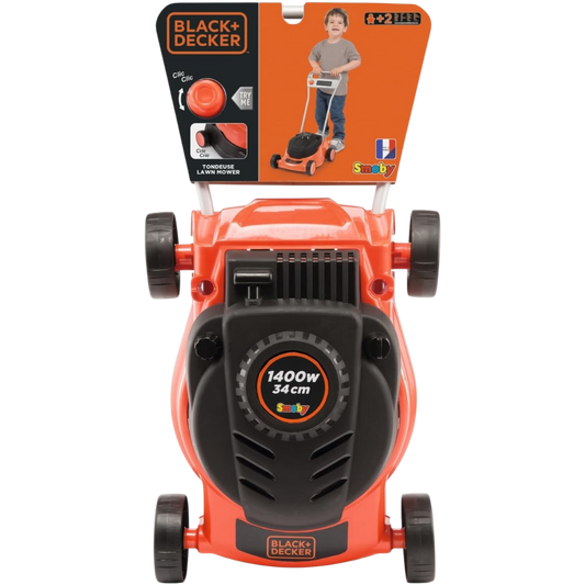 Smoby Black And Decker Oyuncak Çim Biçme Makinesi