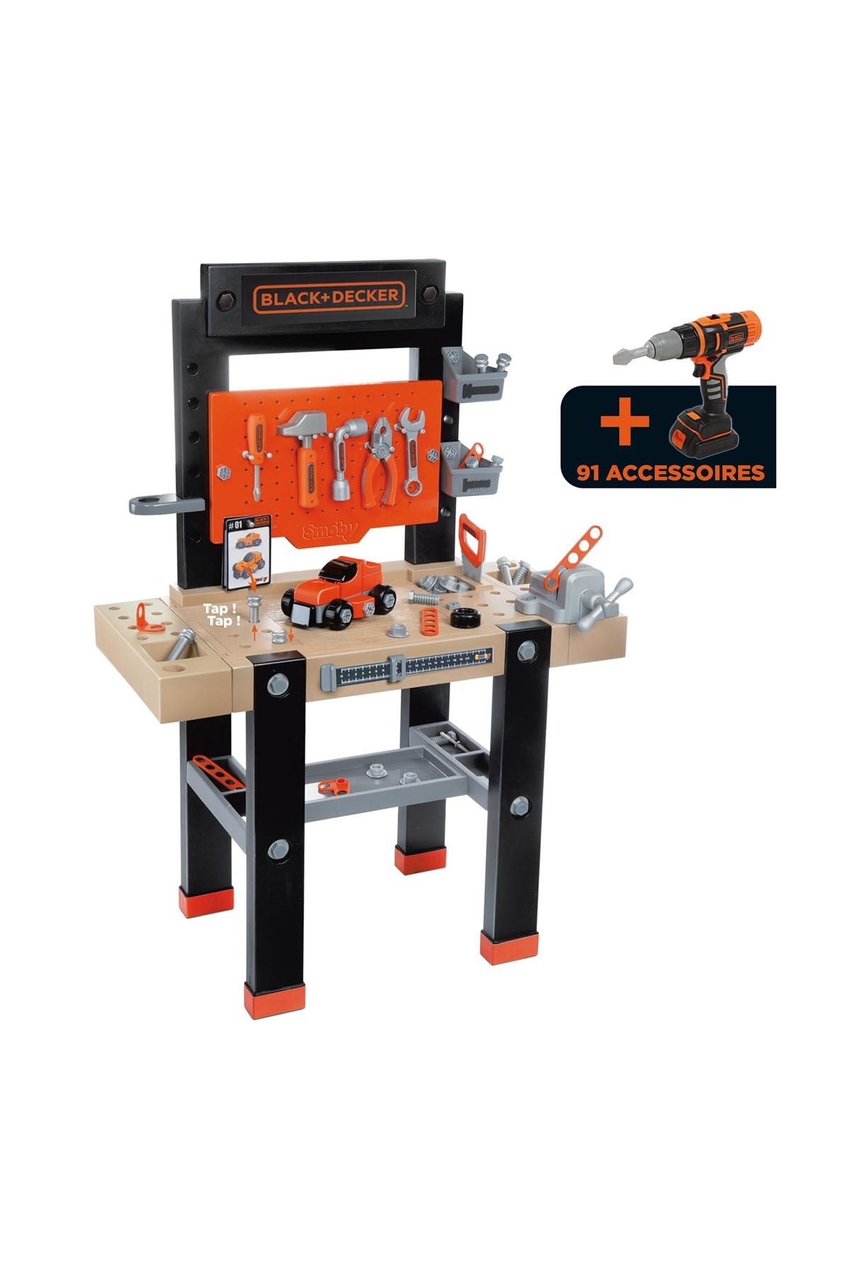 Smoby Black Decker Büyük Tamir Tezgâhı - Welcome Baby