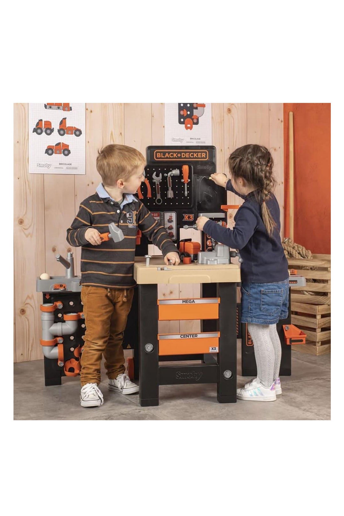 Smoby Black Decker Mega Tamir Tezgâhı