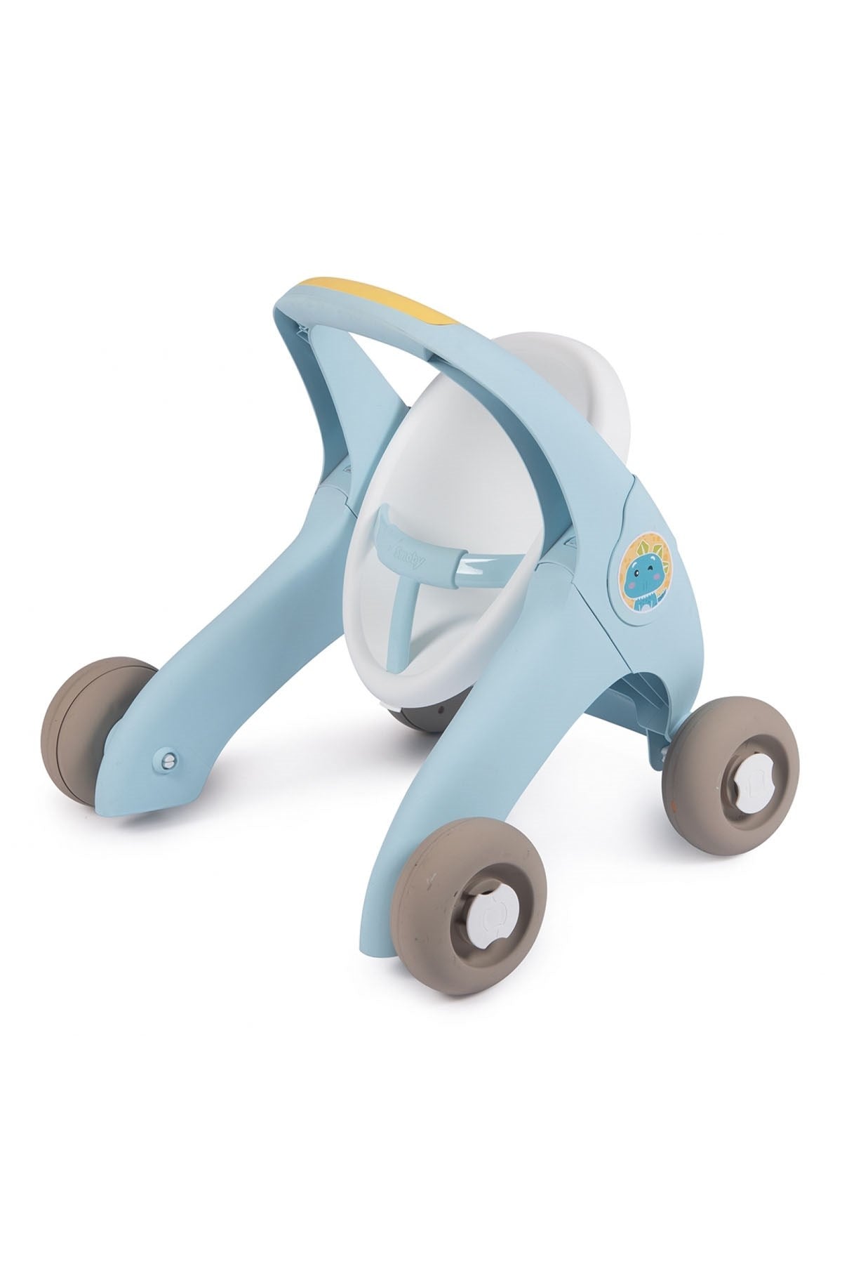 Smoby Minikiss 3'in1 Bebek Arabası Oyuncağı Mavi - Welcome Baby