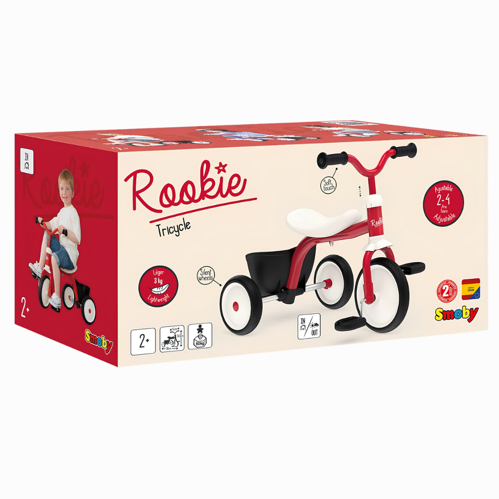 Smoby Rookie 3 Tekerlekli Bisiklet